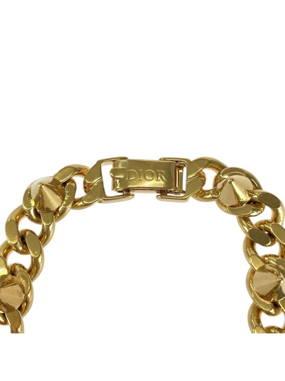 Dior 30 Montaigne CD Logo Gold Plated Bracelet - Picture 4 of 7